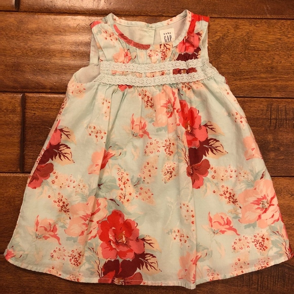baby gap floral dress